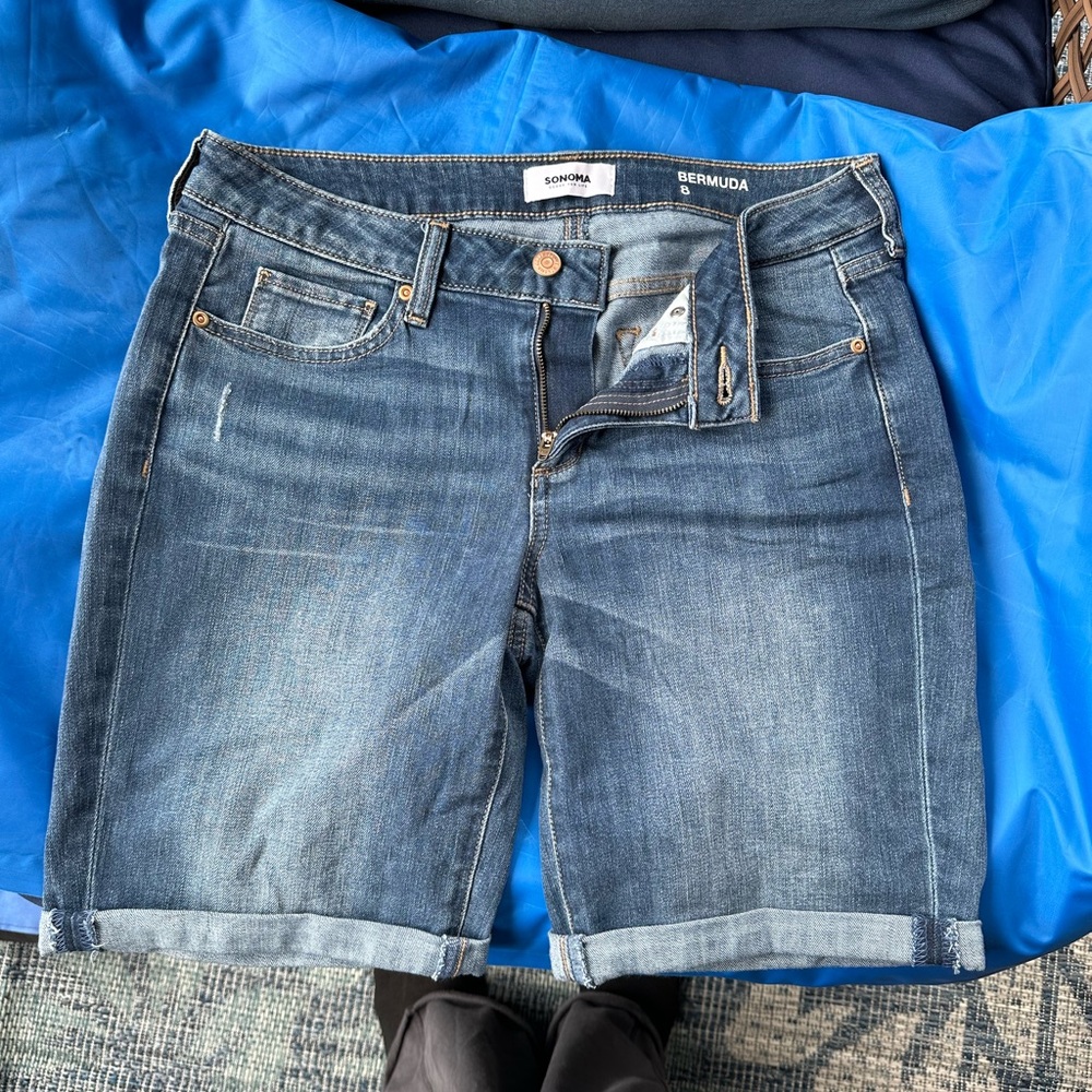 *NEW*Sz 8*Sonoma* Bermuda shorts*